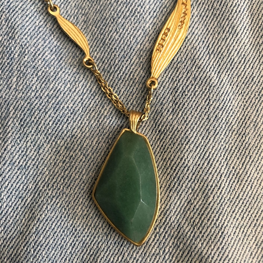 Chloe + Isabel aventurine necklace